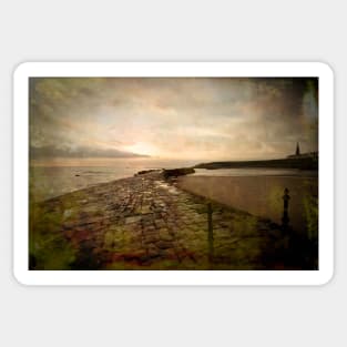 Artistic Cullercoats Bay Sticker